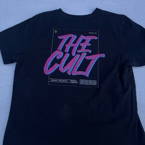 Kids Black 'The Cult' Graphic Tee